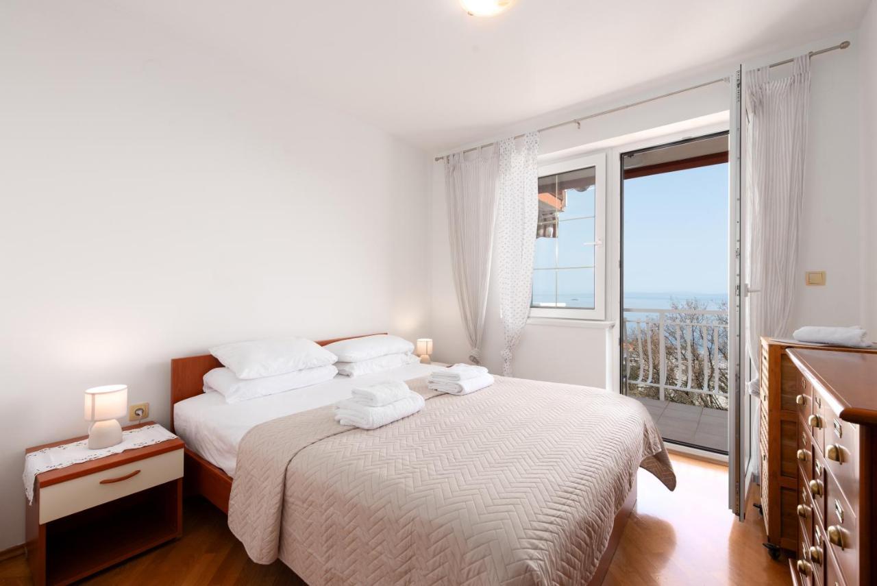 Cozy Apartment Bosnjak Near Opatija, With Sea View Terrace, Air Condition, Free Private Parking Ičići Εξωτερικό φωτογραφία